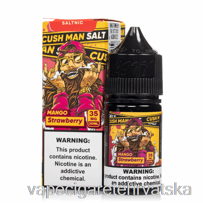 Vape Hrvatska Cush Man - Mango Jagoda - Gadna Sol - 30ml 50mg